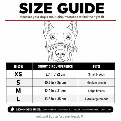 IronChomp Dog Muzzle